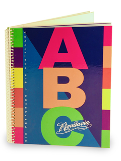 Cuaderno Rivadavia ABC Anillado CUADRICULADO 60 hojas