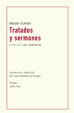 Tratados y sermones de Meister Eckhart (En papel)