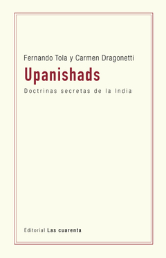 Upanishads de Fernando Tola y Carmen Dragonetti (Digital)