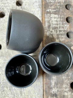 Cuenco +q2 negro 100 ml - comprar online