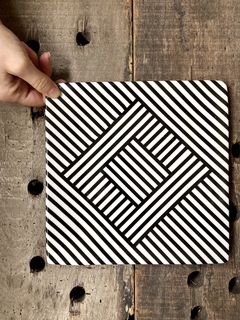 Lignes cuadrada chica (20x20)