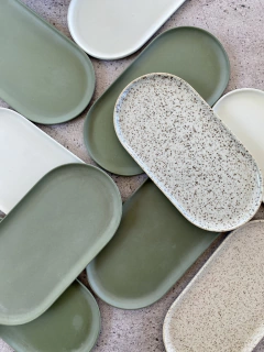 Bandeja +q2 verde cromo - comprar online