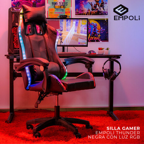 Silla gamer Empoli Thunder RGB