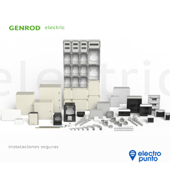 CAJA PARA TERMICAS IP65 - 36 POLOS - GENROD - ELECTRO PUNTO