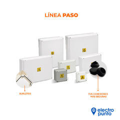 CAJA DE PASE 115x115x81mm PR 998/81 - ROKER - comprar online