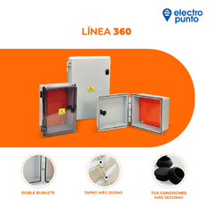 GABINETE ESTANCO 330x465x210mm PRG351 - ROKER - comprar online