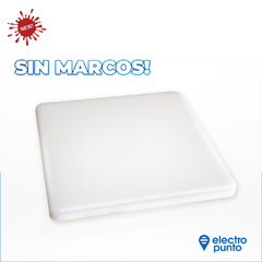 PANEL CUADRADO SIN MARCOS 12 a 24w - LUZ FRIA - AJUSTABLE