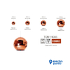 COLGANTE TOM COBRE - 180° ILUMINACION - comprar online