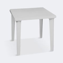 Mesa Cuadrada 75 x 75 cm Plástico Colombraro