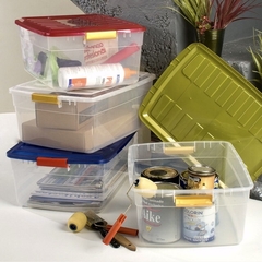Caja Col Box Rectangular 17 Lts. Plástico Colombraro - SOLO COMPRAS