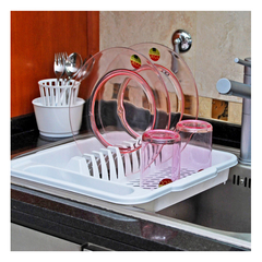 Set de 6 Platos Deco Playo Plástico Colombraro - comprar online