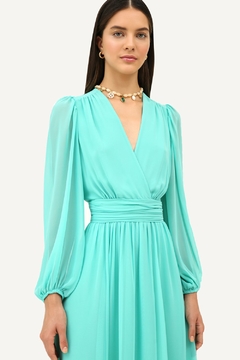 Vestido Longo Holanda Tiffany - comprar online