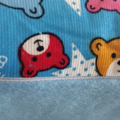 Capa de Almofada Infantil Ursinhos azul na internet