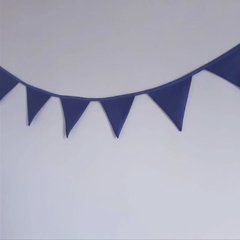 Bandeirinhas de tecido azul marinho - comprar online