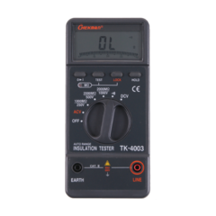 Medidor de resistencia de aislamiento TK-4003 CHEKMAN