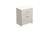 Imagen de MESA DE LUZ DAKAR MELAMINA 1 PUERTA 1 CAJON