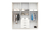 PLACARD 12 PUERTAS DAKAR MELAMINA - comprar online