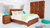 RESPALDO SOMMIER NATURE 2 PL MELAMINA en internet