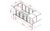 CAMA CUNA FUNCIONAL SERIE 5 BLANCO - Mueblería Flex