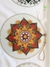Mandala Rojo Enérgico 25 cm