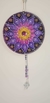 Mandala 15 cm Violetas - comprar online