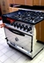 COCINA SEMI-INDUSTRIAL MULTIPLE CON HORNO PIZZERO + CUATRO HORNALLAS + PLANCHA + CARLITERA