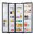 Heladera Samsung 685 Lts Side by Side Inverter Black DOI Wi-fi - Juratech