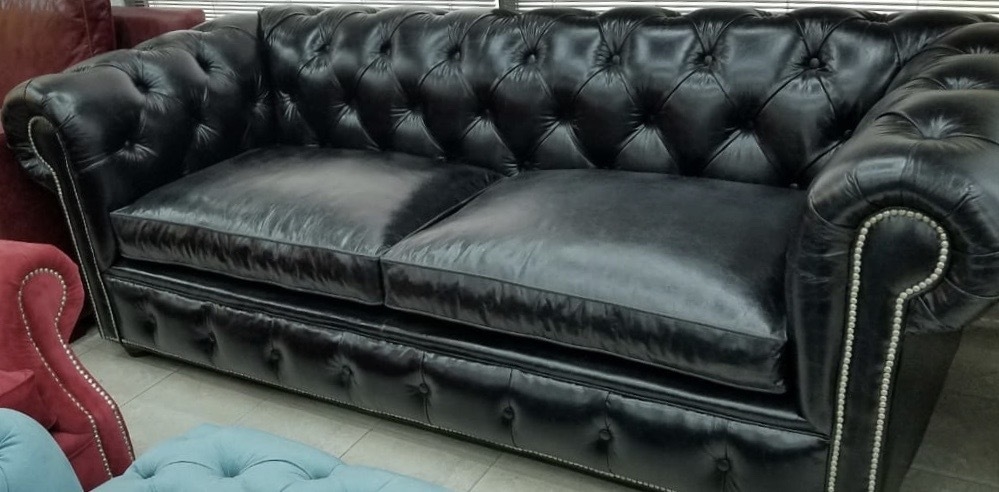 Sillon Chesterfield en 2 cuerpos