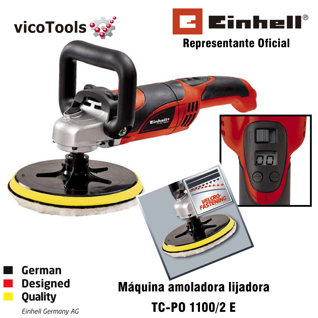 Amoladora / Lijadora / Pulidora TC-PO 1100/2 E