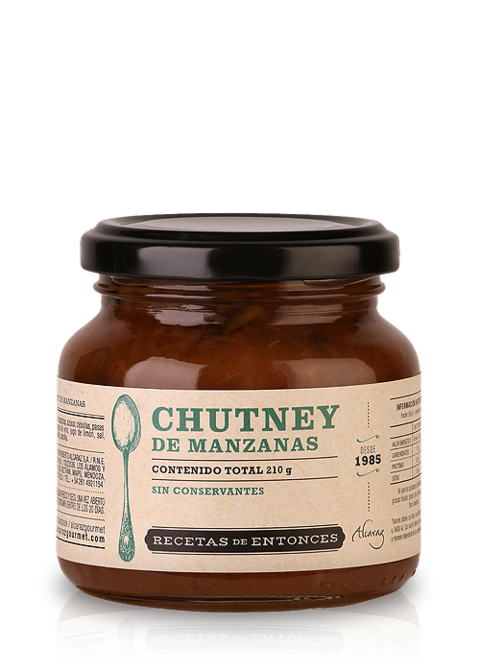 Chutney De Manzanas x 210 Gr