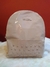MOCHILA EN CHAROL CON APLIQUES EN BOLSILLO Y FUELLE - comprar online