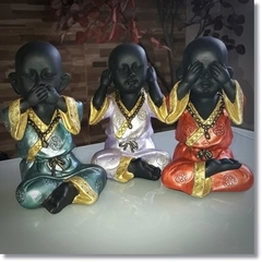Trio de Budas da Sabedoria