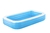 Alberca inflable 3.05 x 1.83cm rectangular 3 anillos azul