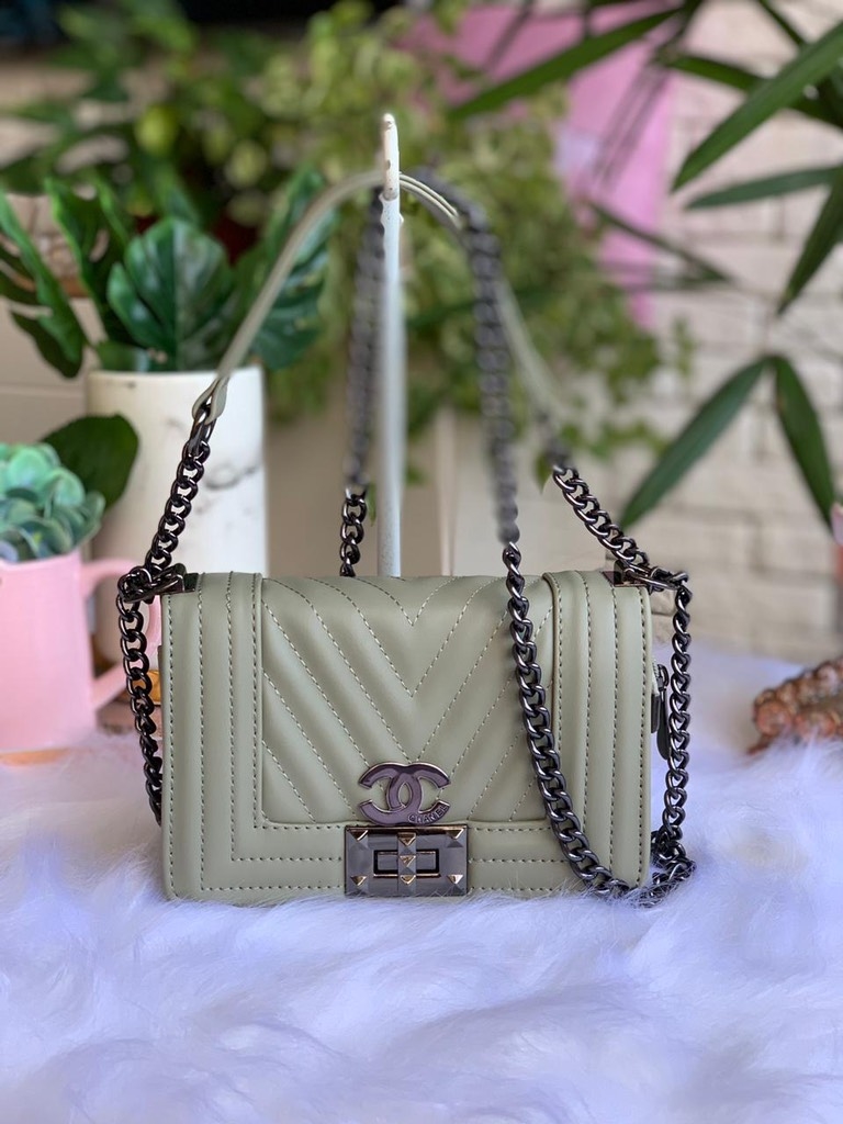 chanel mint bolsa