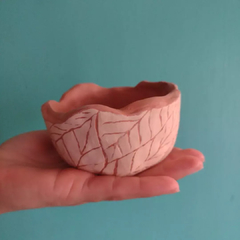 Cuencos pequeños en cerámica/ cuenco corazón - Mujeres Solares