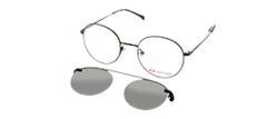 Anteojos Optitech OP513 C1 con Lentes Blue Light Y Accesorio Clip on Polarizados