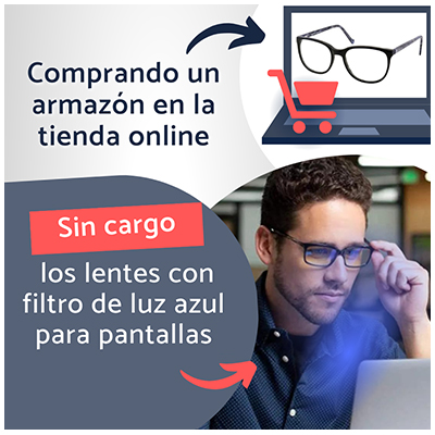 Lentes para luz azul sin cargo