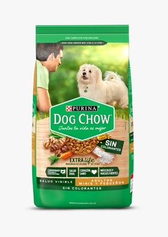 Dog Chow - Adultos sin colorantes Minis y Pequeños