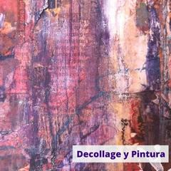 DECOLLAGE Y PINTURA Workshop en internet