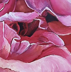 Flower (reproducción pintura de autor desconocido) - comprar online