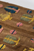Alfombra chusi rayada con pelo cortado - comprar online