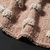 Imagen de Alfombra chusi pelo cortado rectángulos rosa y blanco natural