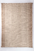 Alfombra chusi arena rayada con flecos - comprar online