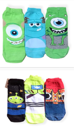 Medias soquetes pack x 3