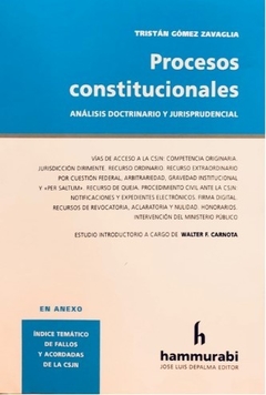 GÓMEZ Z. - PROCESOS CONSTITUCIONALES