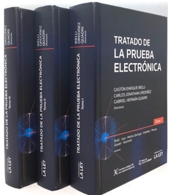 BIELLI - TRATADO DE LA PRUEBA ELECTRÓNICA 3 Ts