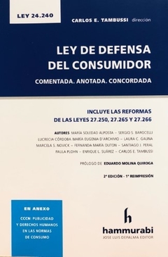 TAMBUSSI - LEY DE DEFENSA DEL CONSUMIDOR