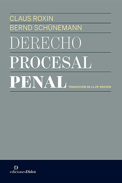 ROXIN - DERECHO PROCESAL PENAL (2019)