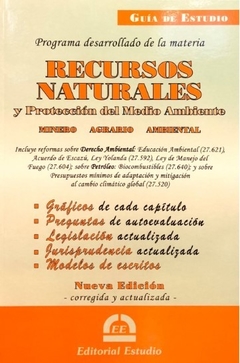 GUÍA DE ESTUDIO - RECURSOS NATURALES (Ed. 2021)