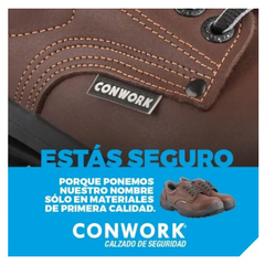 Zapato Conwork Industrial - Calzado Seguridad - Cooperativa Agropecuaria de Bolivar LTDA